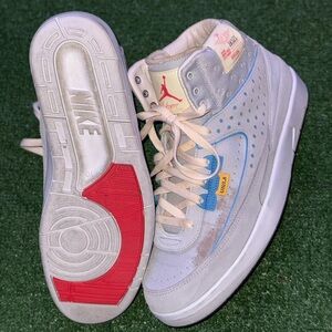Air Jordan 2 “ UNION GREY FOG” size 10